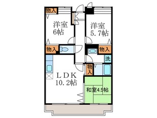 エスポワ－ルＫＹＯの物件間取画像